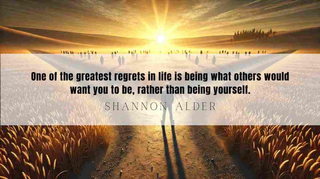 A motivational quote of the Day and illustration from Shannon Alder dated December 05, 2024