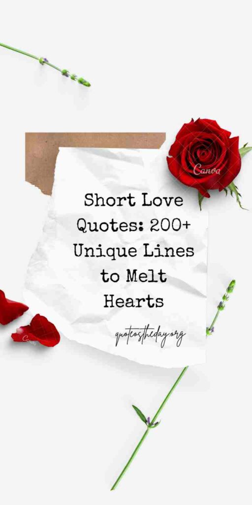 Short Love Quotes