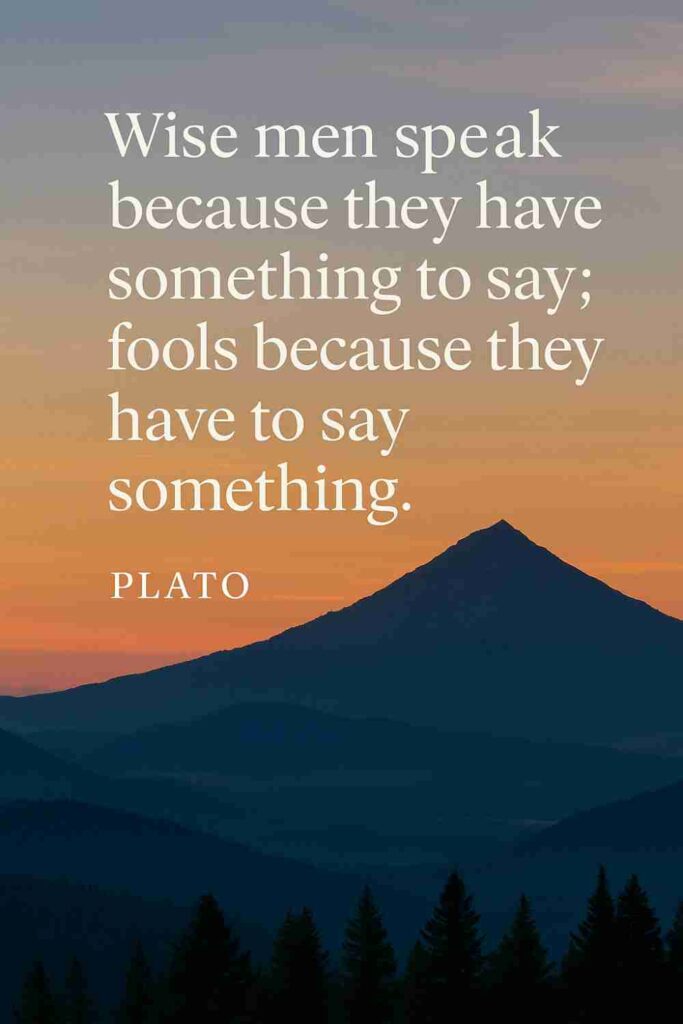 Reflection on Today's Quote from Plato - November 3rd 2025